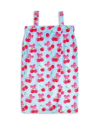 Girls' Cheerful Cherries Spa Wrap