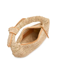 Josie Raffia Knot Shoulder Bag
