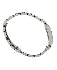 Tank Francaise Quartz Watch in Stainless Steel with Diamond Bezel 25mm