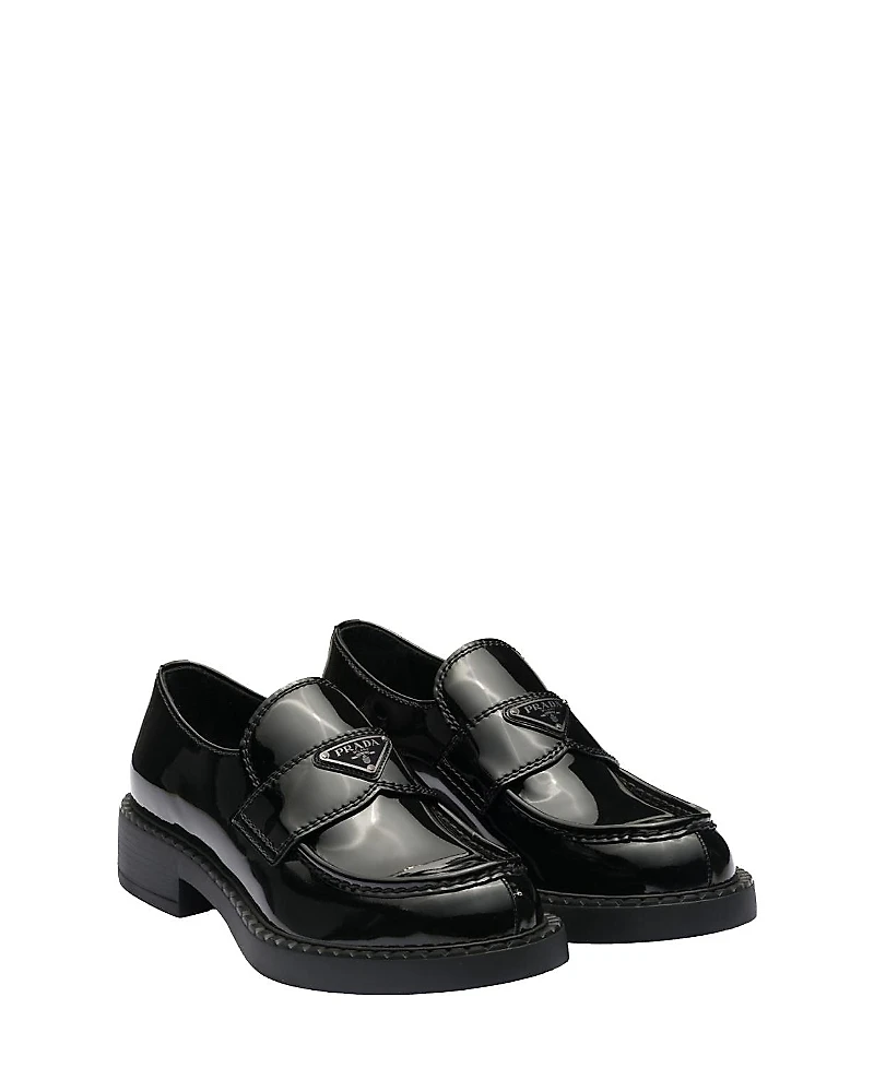 Prada Men's Patent Leather Loafers