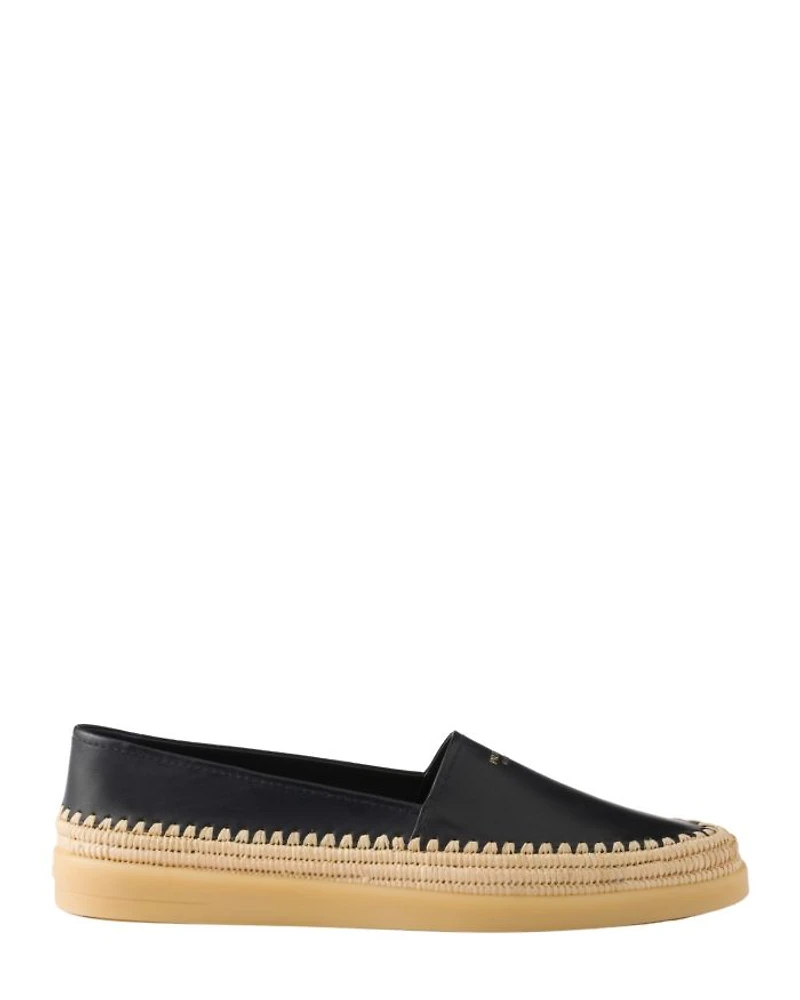 Men's Nappa Leather Espadrilles Loafers