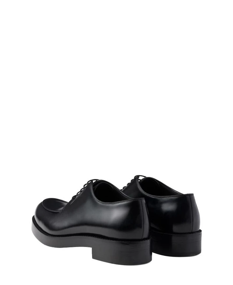 Men's Brushed Leather Derby Shoes