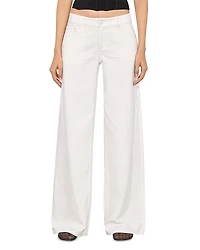 Alice and Olivia Amazing Low Rise Baggy Jeans