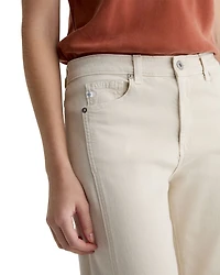 Saige Wide Leg Crop Jeans Opal Stone