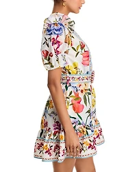 Greek Garden Off-White Mini Dress - Exclusive