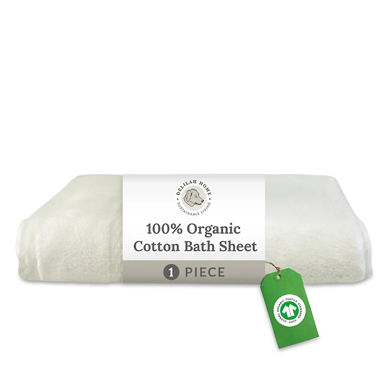 Delilah Home Organic Cotton Bath Sheet
