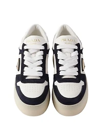 Women's Downtown Bold Nappa Leather and Suede Sneakers