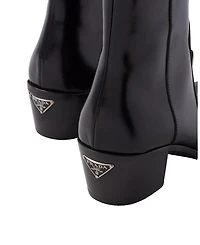 Women's Brushed Leather Camperos Boots