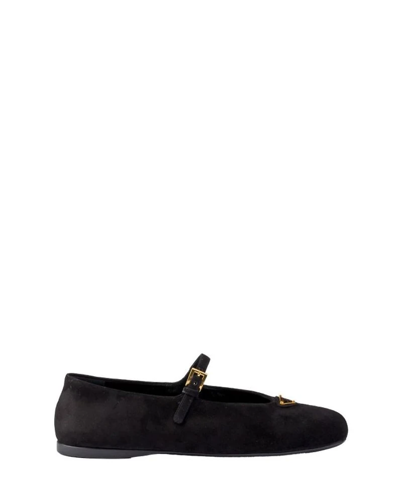 Women's Suede Ballerinas