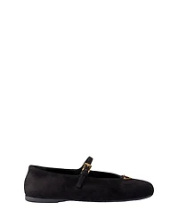 Women's Suede Ballerinas