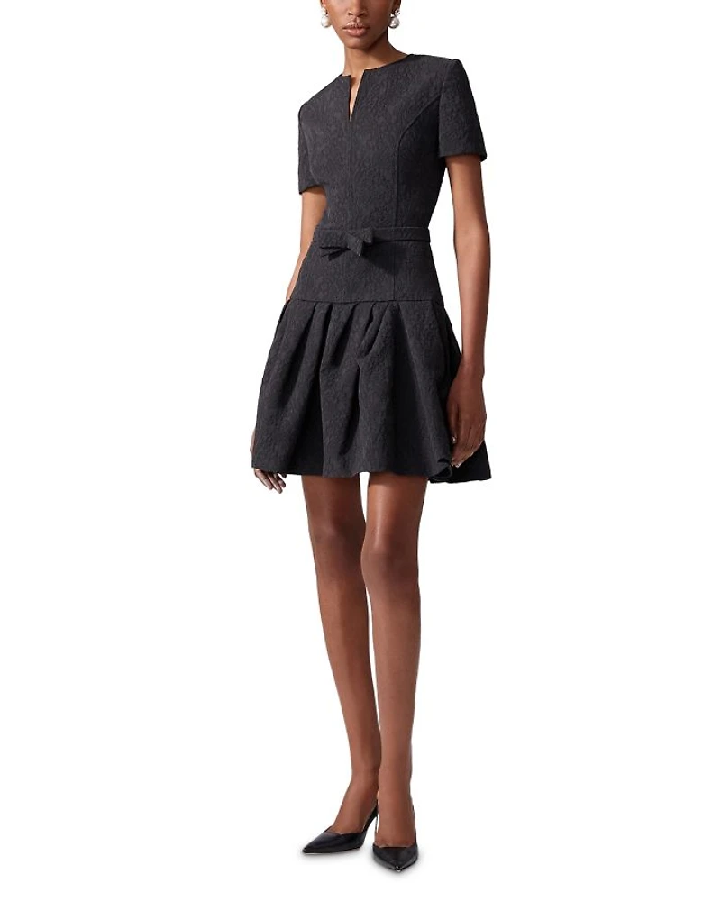 Brocade Mini Dress
