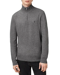 Allsaints Kilburn Wool & Nylon Regular Fit Quarter Zip Sweater