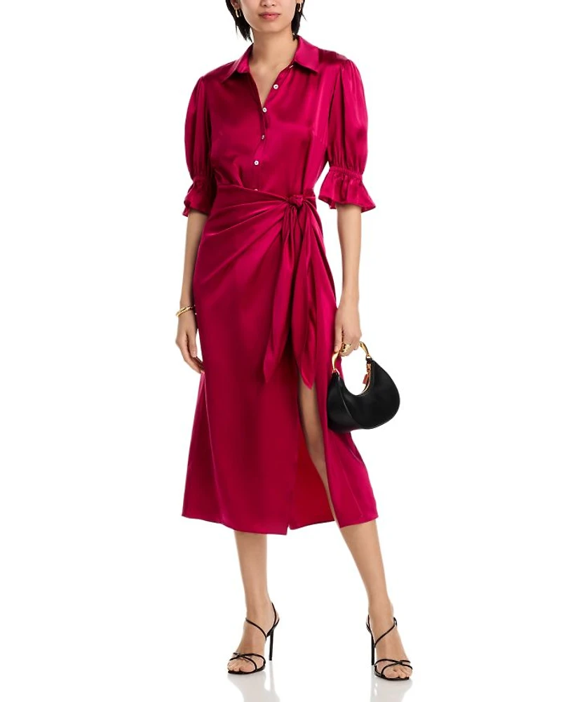 Abbie Silk Dress