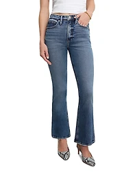 Good American Standard Kick Flare Jeans