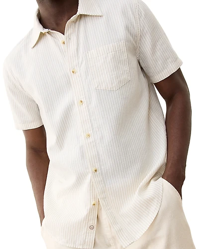 Marine Layer California Naturals Regular Fit Classic Short Sleeve Shirt
