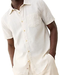 Marine Layer California Naturals Regular Fit Classic Short Sleeve Shirt