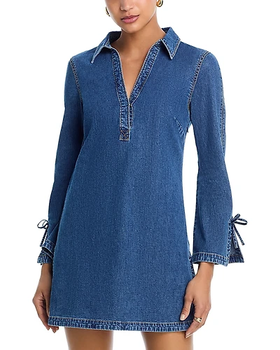 Cinq a Sept Aster Denim Mini Dress