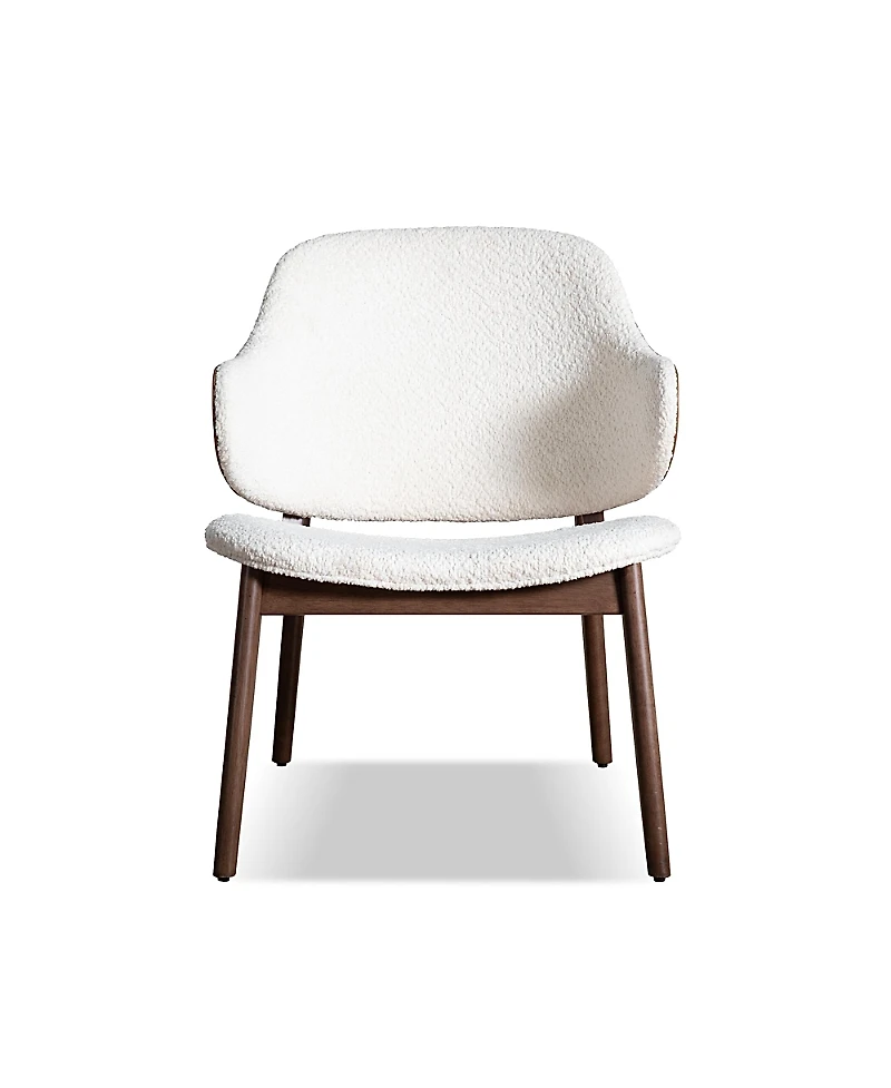 Furniture of America Beck Boucle Wingback Accent Chair