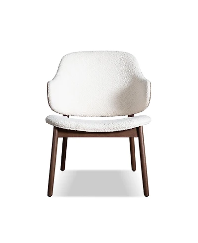 Furniture of America Beck Boucle Wingback Accent Chair