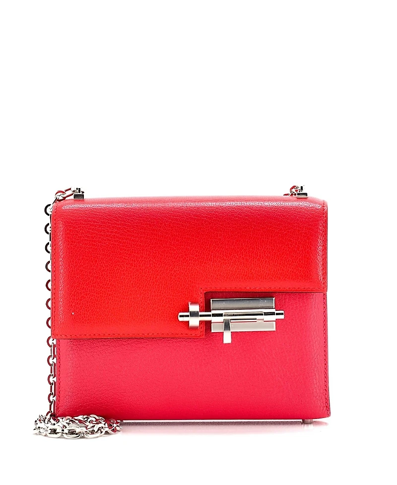 Pre-Owned HERMES Mini Verrou Chaine Bag Chevre Mysore