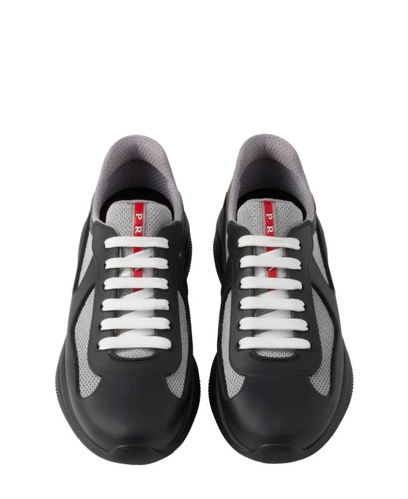 Men's America's Cup Soft Rubber and Bike Fabric Sneakers