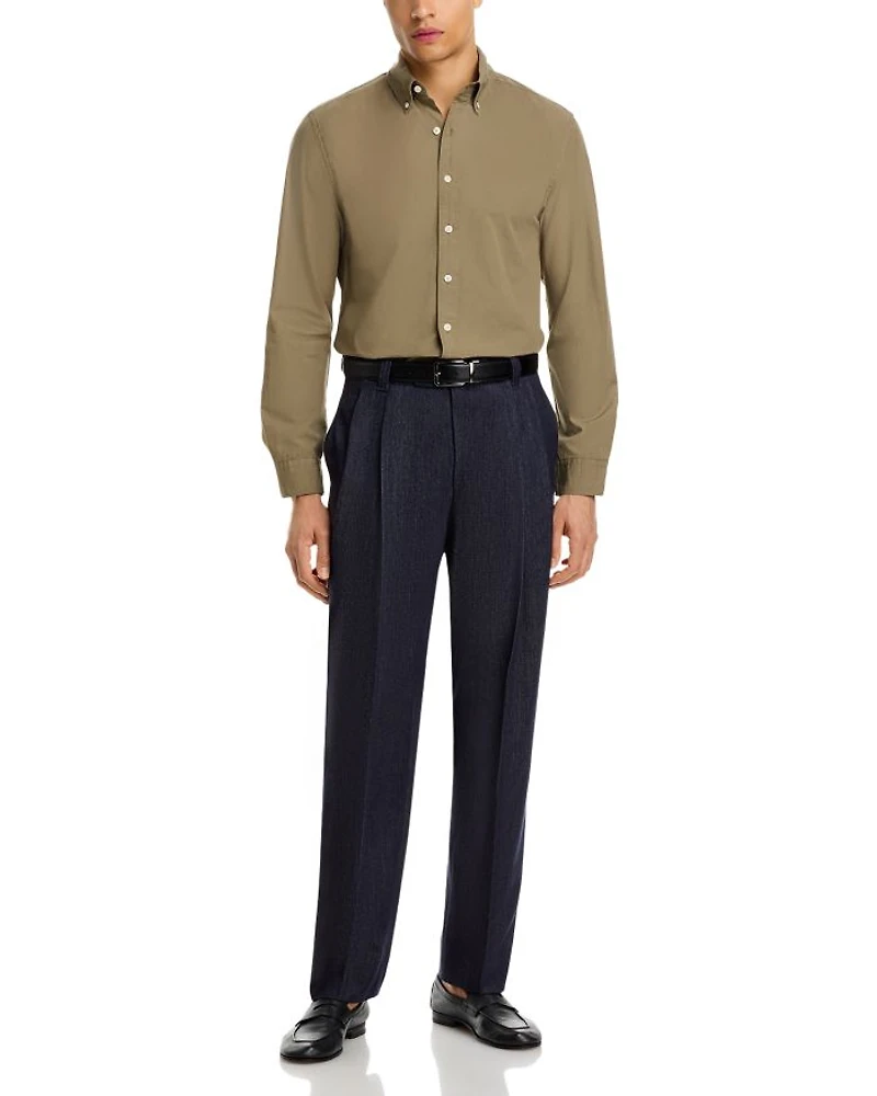 Standard Fit Cotton Sport Shirt – Exclusive