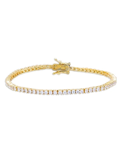 By Adina Eden Cubic Zirconia Tennis Bracelet