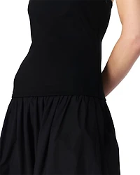 Irina Mixed Media Maxi Dress