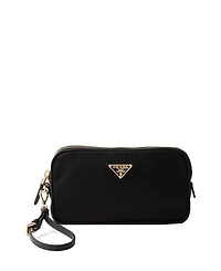 Re-Edition 1978 Re-Nylon and Saffiano Leather Pouch