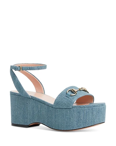 Women's Lady Horsebit Platform Sandals