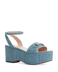 Women's Lady Horsebit Platform Sandals