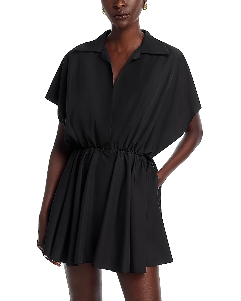 Norma Kamali Flared Mini Dress