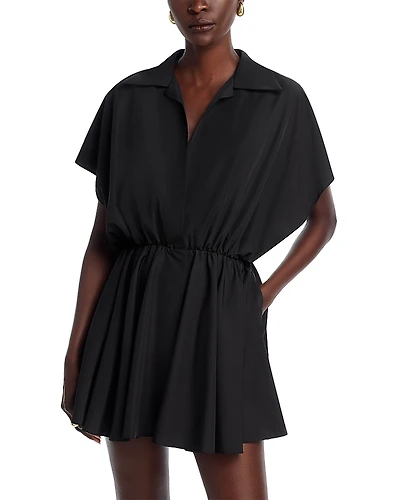 Norma Kamali Flared Mini Dress