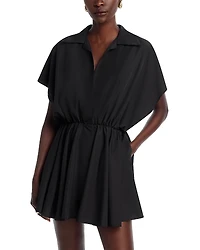 Norma Kamali Flared Mini Dress