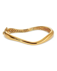 Alma Wavy Bangle Bracelet