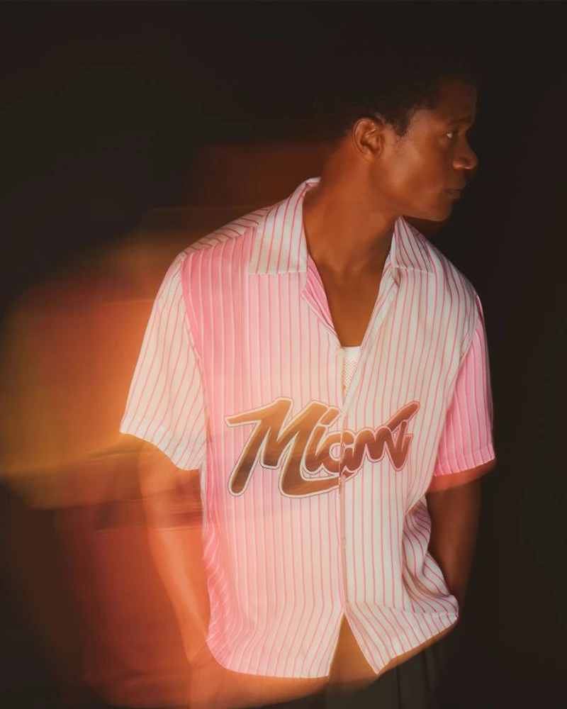 Miami Short Sleeve Camp Shirt
