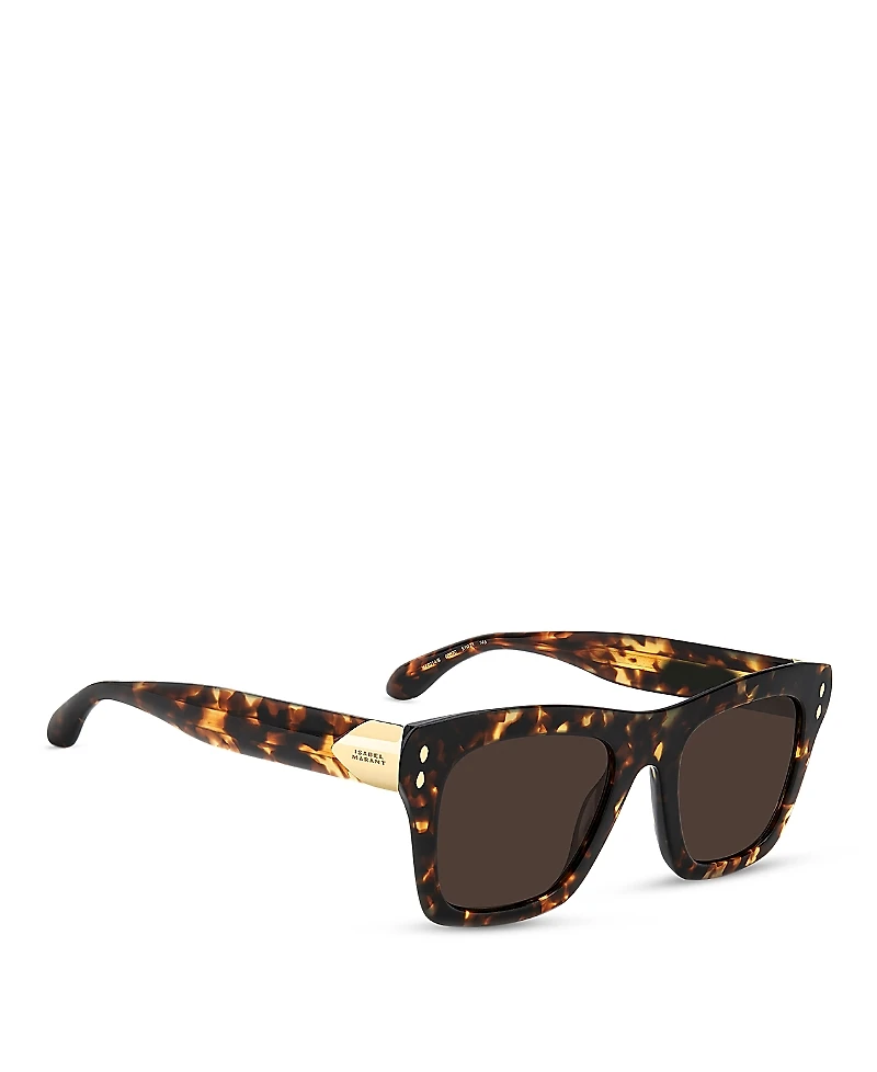 Isabel Marant Rectangular Sunglasses, 51mm