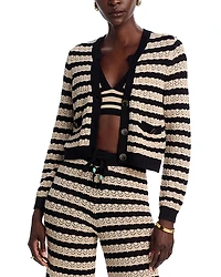 L'Agence Orla V Neck Cardigan