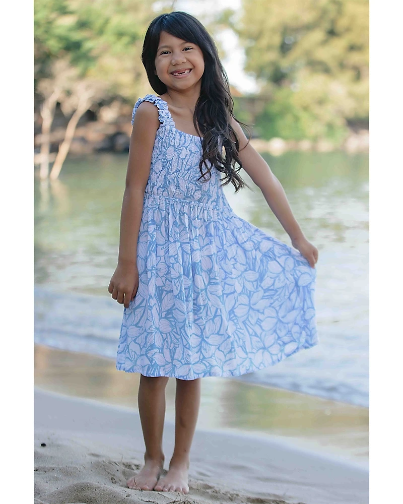 Tiare Hawaii Girls' Puka Dress - Little Kid, Big Kid