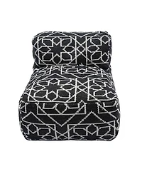 Chiara Outdoor Accent Pouf
