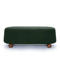 Jaine Boucle Large Ottoman