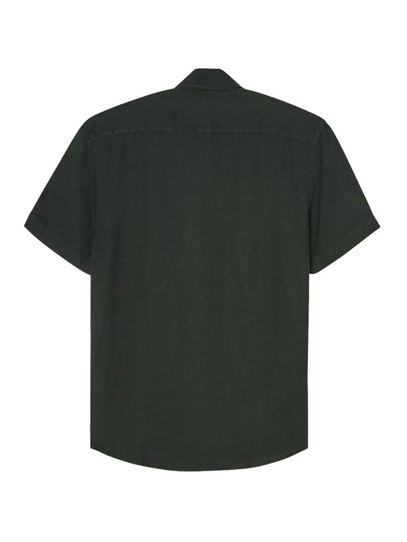 Morgan Short Sleeve Linen Shirt