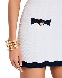 Myna Knit Halter Mini Dress