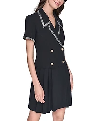 Karl Lagerfeld Paris Scuba Crepe Dress
