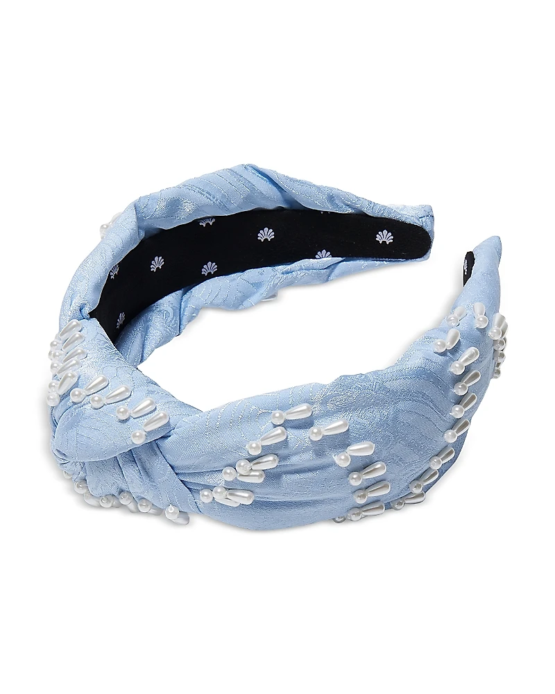 Lele Sadoughi Knotted Venus Embellished Headband
