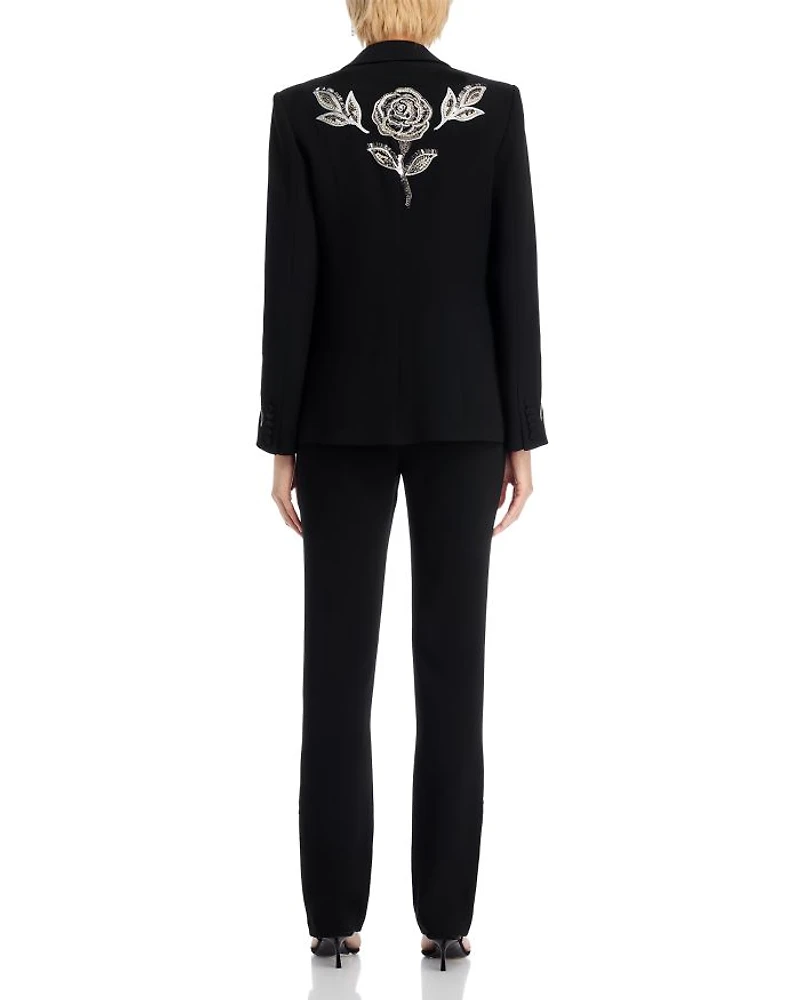 Karlie Metallic Paisley Blazer