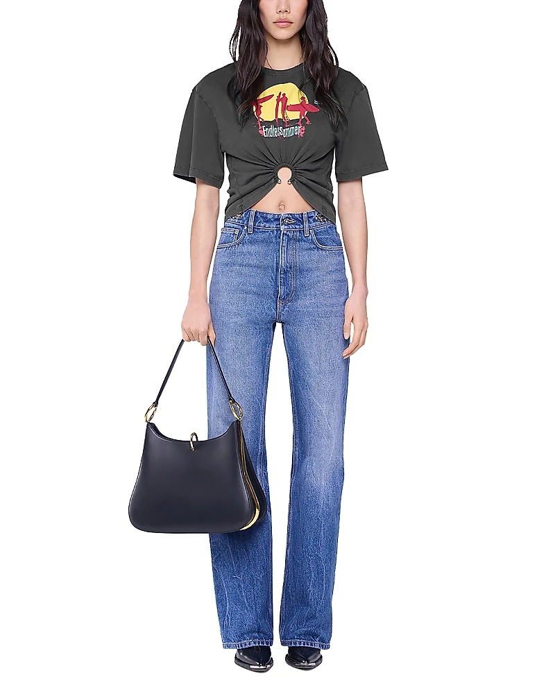 Rabanne O Ring Leather Bag