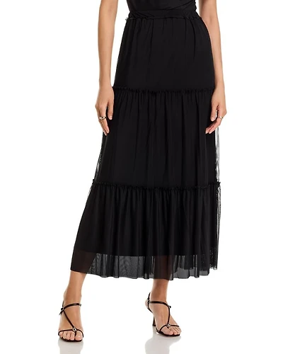 Mesh Maxi Skirt - Exclusive