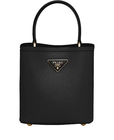 Prada Panier Small Saffiano Leather Bag