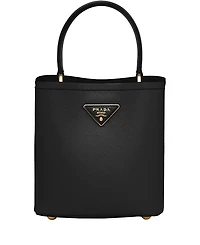 Prada Panier Small Saffiano Leather Bag
